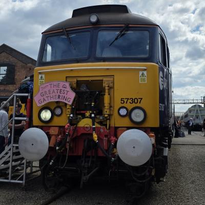 57307 at Derby - The Greatest Gathering 2025. &copy; MikeMOL