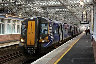 380010 at Paisley Gilmour Street. &copy; stevexos