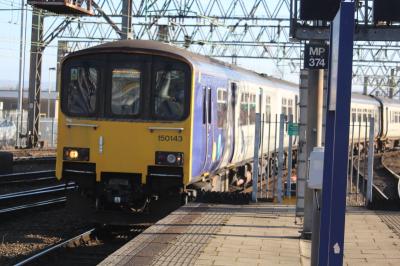 150143 at Manchester Piccadilly. &copy; ConnorsRailPhotography