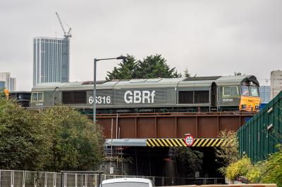 photo of 66316 at Saltley EMR