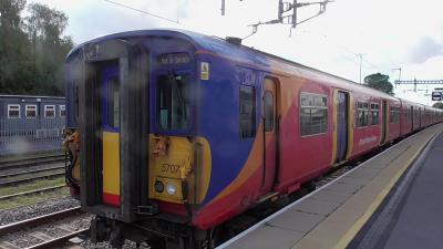 5707 - Class 455 / DC electric multiple unit sets — trainlogger