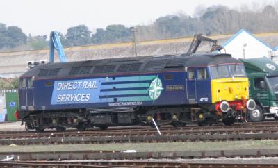 47712 at Eastleigh Works. &copy; Byron5574