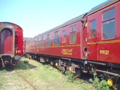1861 Coach at Carnforth WCRC depot. &copy; Byron5574