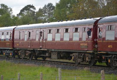 99723 coach at Severn Valley Railway - Rifle Range. &copy; AJax