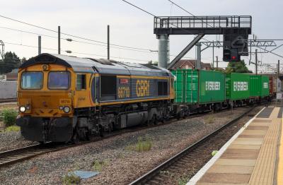 66710 at Peterborough. &copy; South Coast Trainspotter