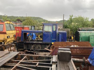 AB499 at Andrew Briddon Locos, Darley Dale. &copy; al66class59