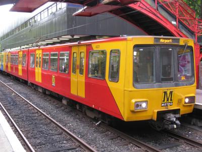 TW4021 at Tyne & Wear Metro system. &copy; Byron5574