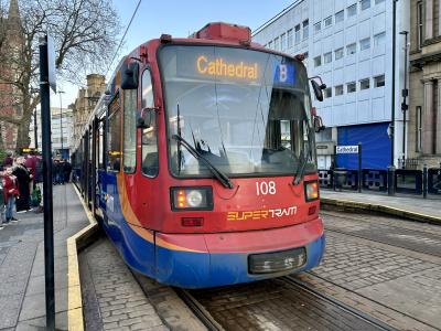 photo of SYS 108 at Cathedral (Supertram)