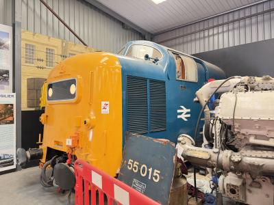 55008 at Barrow Hill. &copy; Luivery