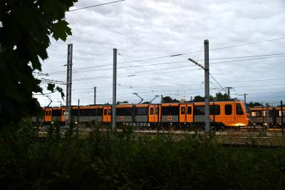 555014 at South Gosforth depot (Tyne & Wear Metro). &copy; MJM