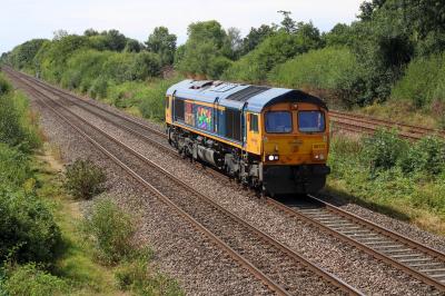 66773 at North Stafford Junction. &copy; South Coast Trainspotter