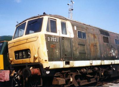 D7029 at Old Oak Common open day. &copy; Kempydak