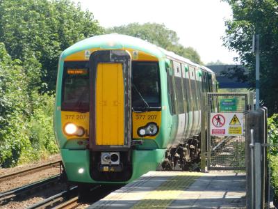377207 at Warblington. &copy; Trainman5862