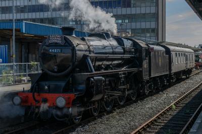 44871 steam at Plymouth. &copy; Harry Bennellick