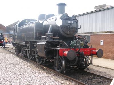 41312 STEAM at Eastleigh Works. &copy; Byron5574