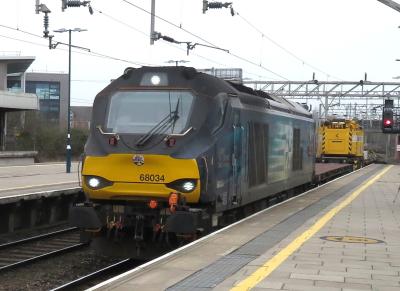 68034 at Stafford. &copy; Geoff