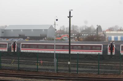 12424 coach at Worksop HNRC Depot. &copy; ConnorsRailPhotography