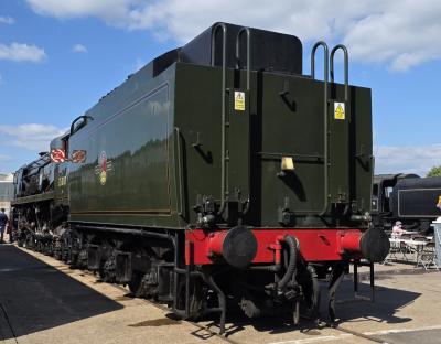 35018 steam at Derby - The Greatest Gathering 2025. &copy; MikeMOL