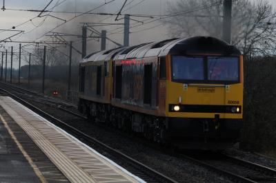 60056 at Northallerton. &copy; ConnorsRailPhotography