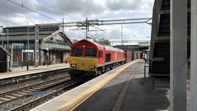 66155 at Wolverton. &copy; Luivery