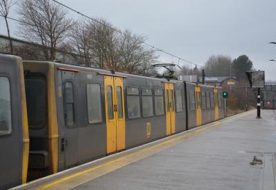 TW 4027 at Pelaw (Tyne & Wear Metro). &copy; AJax