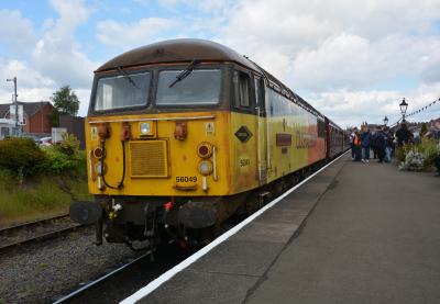 56049 at Severn Valley Railway - Kidderminster. &copy; AJax
