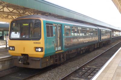 143624 at Cardiff Central. &copy; JM-Freightliner
