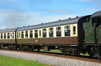 4756 coach at Dartmouth Steam Railway - Waterside. &copy; AJax