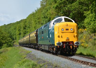55009 at Severn Valley Railway - Northwood Ln Orchard Crossing. &copy; AJax