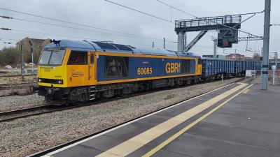 60085 at Peterborough. &copy; Geoff