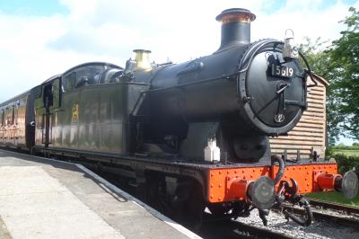 5619 steam at Swindon & Cricklade Railway - Blunsdon. &copy; JM-Freightliner