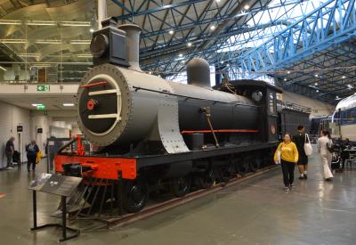 390 steam at York National Railway Museum. &copy; AJax