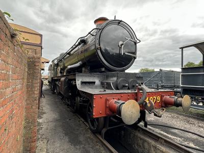 4079 steam at Didcot Railway Centre. &copy; Cookey84
