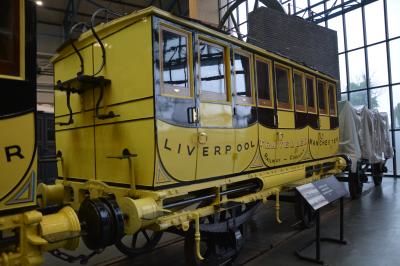 L&MR-4w1st (R) coach at York National Railway Museum. &copy; AJax