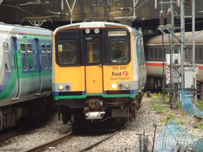 315841 at London Liverpool Street. &copy; Byron5574