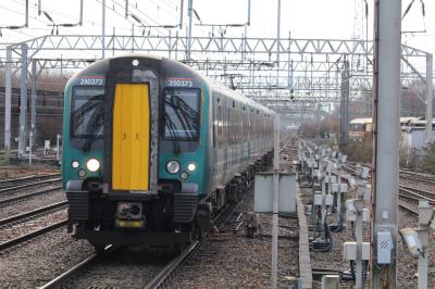 350373 at Crewe. &copy; ConnorsRailPhotography