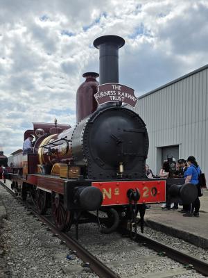 20 steam at Derby - The Greatest Gathering 2025. &copy; MikeMOL