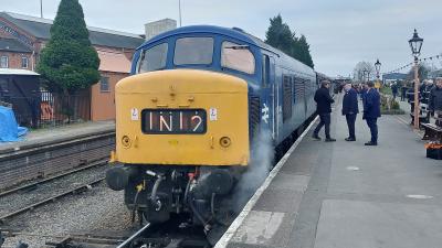 46045 at Severn Valley Railway - Kidderminster. &copy; MemberOfThePublic