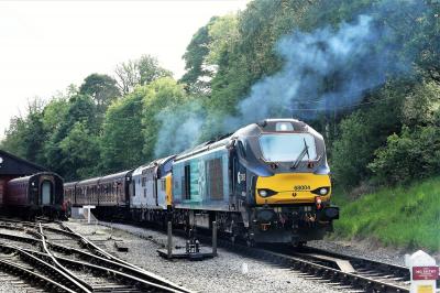 68004 at Keighley & Worth Valley Railway - Oxenhope. &copy; stevexos