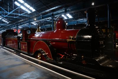 MR673 steam at York National Railway Museum. &copy; AJax