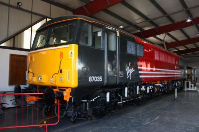 87035 at Crewe Heritage Centre. &copy; South Coast Trainspotter