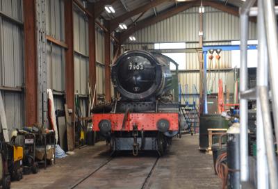 7903 steam at Gloucestershire Warwickshire Railway - Toddington TMD. &copy; AJax