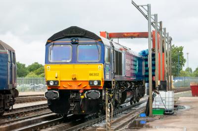66302 at Carlisle Kingmoor DRS Depot open day. &copy; trainlogger
