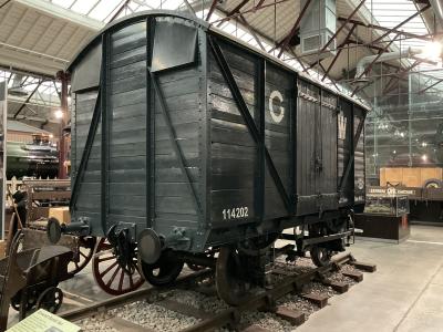 114202 coach at Swindon - STEAM - Museum of the Great Western Railway. &copy; Pistolpete008