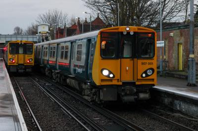 507001 at Birkenhead North. &copy; South Coast Trainspotter