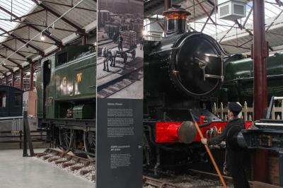 9400 steam at Swindon - STEAM - Museum of the Great Western Railway. © South Coast Trainspotter
