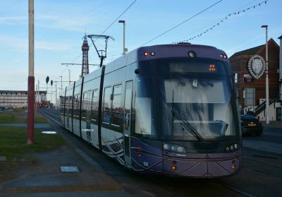 BT 008 at Manchester Square (Blackpool Tramway). &copy; AJax