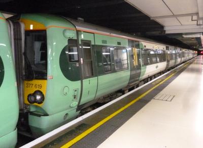 377619 at London Victoria. &copy; BigKev
