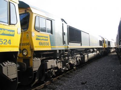 66556 at Leeds Vehicle Maintenance Facility (Leeds Midland Road). &copy; Byron5574