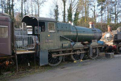 3205 steam at South Devon Railway - Buckfastleigh. &copy; AJax
